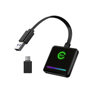 Original 2-in-1 <b>Wireless</b> Carplay Box Newer Cars' Auto Interconnection From Wired Connector to Android / <b>Wireless</b> Carplay <b>Adapter</b> - Product Image 1