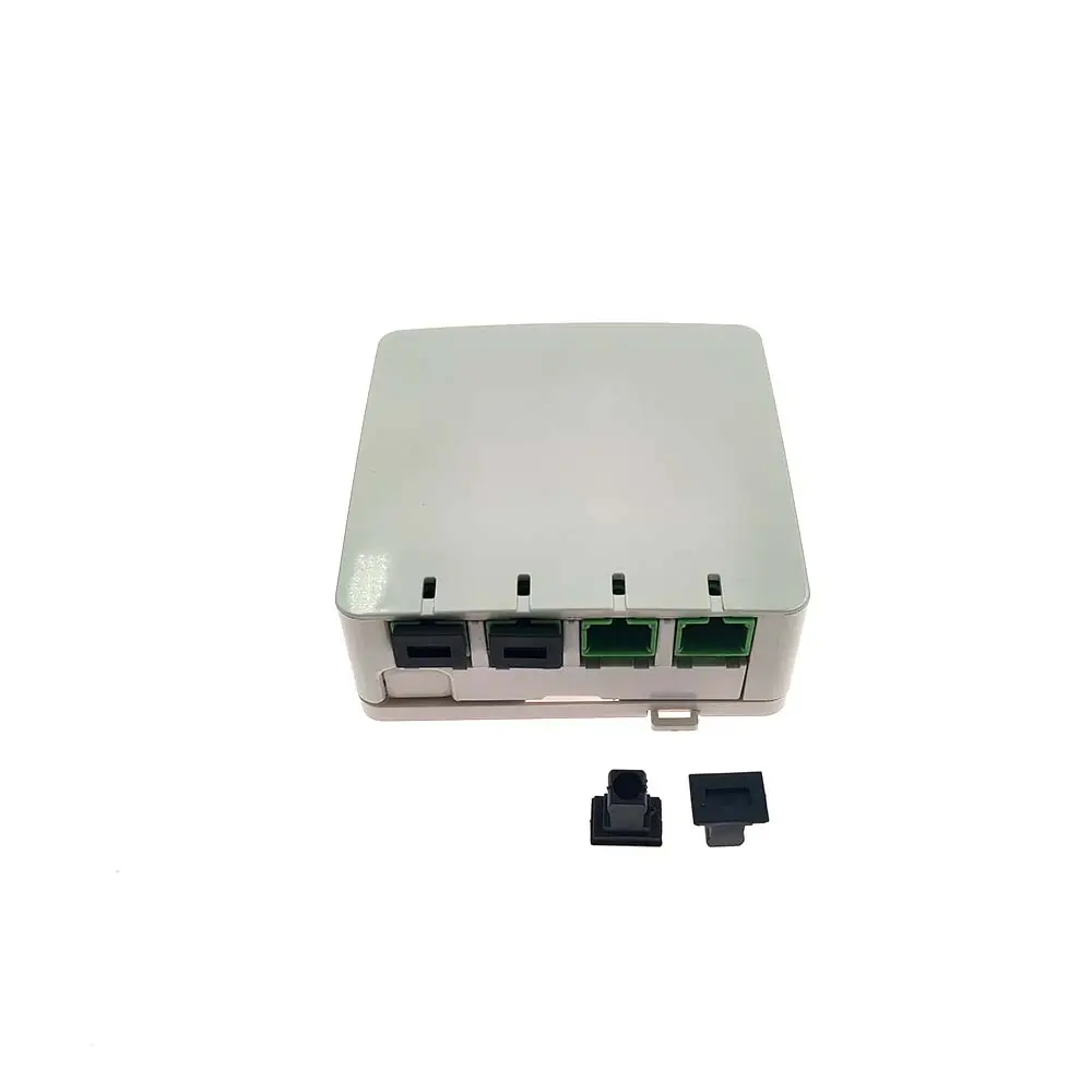 Fibervision FTTH Mini sợi quang hộp phân phối 4 cổng sợi quang hộp máy tính để bàn