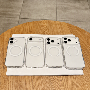 <span class=keywords><strong>Coque</strong></span> de téléphone magnétique transparente en acrylique antichute à chargement sans fil, très vendue, pour 17 Pro Max, 18 Pro, 18 Pro Max - Product Image 2