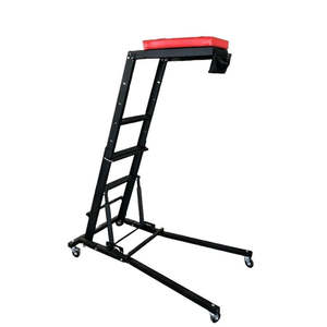 Chariot d'atelier automobile haut de gamme pour un accès facile aux moteurs, réglable et pliable avec 4 roulettes pivotantes en acier - Product Image 2