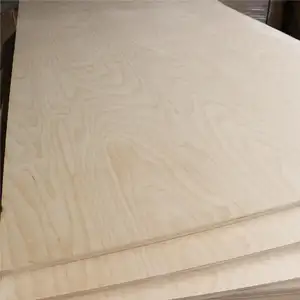 Factory Full Birch Core Baltic Birch Wood Plywood E0 Birch Wood Veneer Furniture Plywood 6mm 18mm 25mm For Indoors Work
