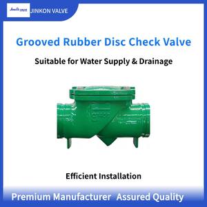 Schnellinstallation Gerilltes Manuelles Rückschlagventil Ohne Schweißen Duktileisen Gummi-Klappe Wasser Abwasser Industrielles Rohrleitungssystem - Product Image 2