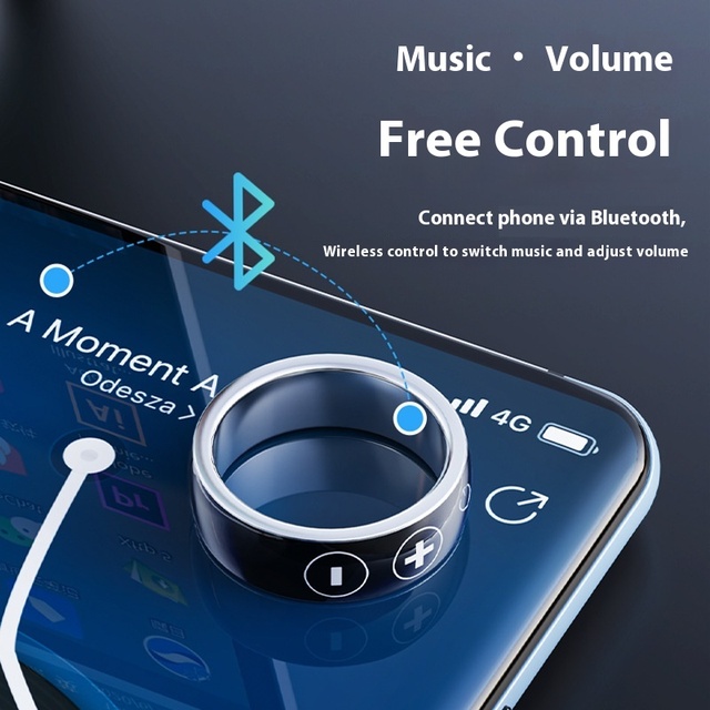 Best-Selling Cross-Border for Smart Ring Takes Photos Switches Music Flips Pages Likes Posts Browses Short Videos