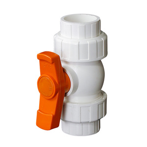 Raccord rapide droit en PVC industriel à double connexion pour installation rapide, pour conduites d'eau - Product Image 2