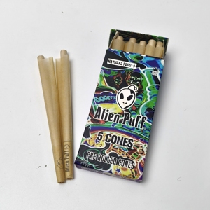 Thiết kế mới 5 cái/gói sinh thái thân thiện với giấy Vua Kích thước khói trường hợp Hộp Thuốc Lá cho mỗi nón - Product Image 2