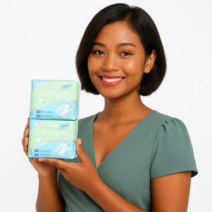 Sau Sinh Miếng Đệm Cao Thấm Mềm Cotton Bề Mặt Thêm Dài 410Mm Rò Rỉ Bằng Chứng Vệ Sinh Miếng Đệm Cho Thai Sản Với ISO Chứng Nhận - Product Image 1