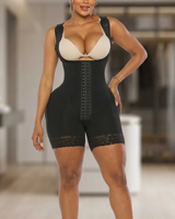 Faja Moldeadora de Bambú de Cintura Alta para Mujer con Logo, Control de Abdomen y Efecto Levanta Glúteos