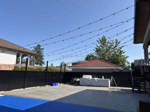 Guirnalda de Luces LED de Alta Resistencia con Cable de 10 m para Jardín, Iluminación de Terraza, Blanco Cálido 2700K para Navidad - Product Image 5