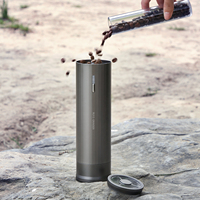 Moulin à café électrique portable ZeroHero Mini, broyeur conique, rechargeable par USB-C, pour expresso