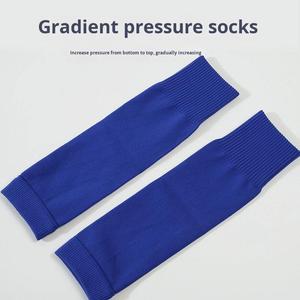 Professional High Elasticity Breathable Football Shin Guard <b>Socks</b> for Men's Children's Sports Board Sweat Protection Gear - Product Image 3
