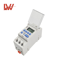 LW Nouveau type de micro-ordinateur Minuterie numérique programmable pour le contrôle du temps hebdomadaire KG316T 16A 250V