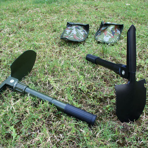 Pelle multifonction pliable légère de qualité industrielle taille S pour ingénieurs, camping, survie CSSS01-S, pelle tactique multifonction - Product Image 1