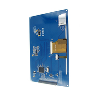 Papan Pengontrol Modul Layar Sentuh LCD, Papan Pengontrol 800*480 7.0, Modul Panel LCD, Layar Sentuh LCD 7 Inci Ssd1960
