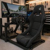 Sièges baquets de course universels de haute qualité style SR-G JBR9001 avec dossier en fibre de carbone pour sièges de voiture modifiés et simulateur de course