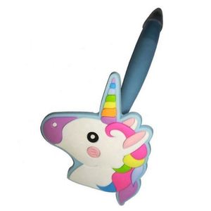 Bolígrafo de Gel Suave Personalizado con Diseño de Dibujos Animados, Versión Coreana, Creativo, con Pulsador, Ancho de Escritura de 0.5mm, para Oficina y Escuela, con Adhesivo - Product Image 3
