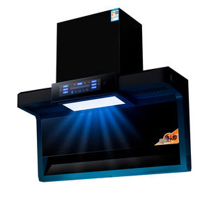 Prezzi all'ingrosso efficienza energetica elettrodomestico cucina grande aspirazione lato superiore doppia ventosa gamma cappa - Product Image 1