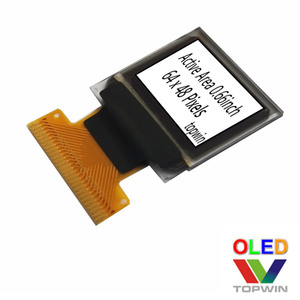 Topwin meilleure vente 0.66 <span class=keywords><strong>pouces</strong></span> blanc/bleu 4 fils SPI I2C multi-interface <span class=keywords><strong>OLED</strong></span> Microdisplay UG-6448KSWEG03 avec DCDC interne - Product Image 4
