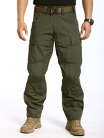 Pantalon tactique en nylon Ripstop Cordura pour airsoft, paintball, randonnée, avec genouillères amovibles, pantalon tactique pour homme, vente en gros