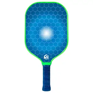 Profession elle kunden spezifische Produktion von Leicht glas Kohle faser Pickle ball Schlägerset 2 Schläger 4 Ball Set USAPA PP Waben kern