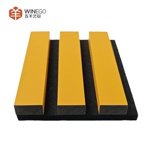 Paneles de Pared de Listones de Madera Maciza WINEGO, Panel Acústico de Alto Rendimiento que Elimina la Reverberación, Panel Acústico de Listones de Madera - Product Image 4