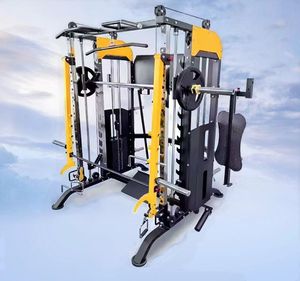 Best Quality Multi Rack Bodybuilding Home <b>Gym</b> Fitness <b>Equipment</b> Buy Online Functional Trainer Smith Machine Pws-016 <b>China</b> - Product Image 1