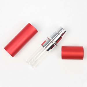 Luxe 10ml Aluminium Métal Pulvérisateur Bouteille Poche Taille Portable Parfum Atomiseur avec Pompe Rechargeable quantité minimale de commande 100pcs - Product Image 5