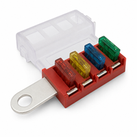 Bloc de bornes de batterie à fusibles à lame standard 4 voies