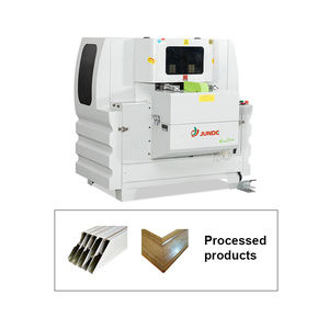 Máquina de Corte de Sierra de Doble Hoja de Alta Precisión JUNDE, Sistema de Guía Lineal de Aluminio 45 °   Máquina de Corte - Product Image 5