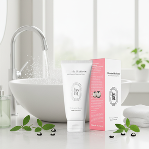 Mousse nettoyante douce et crémeuse 3 mots 8 lettres 120 ml - Fabriqué en Corée Hypoallergénique Convient aux peaux sensibles Nettoyant doux et délicat - Product Image 3