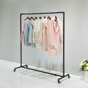 حامل معاطف متحرك صناعي ثقيل ذو عجلات - Product Image 4