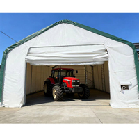 Abri de stockage en PVC de grande taille OEM ODM, Bâtiments en tissu à double treillis, Tentes de stockage industrielles, Hangar de stockage, Tente de garage