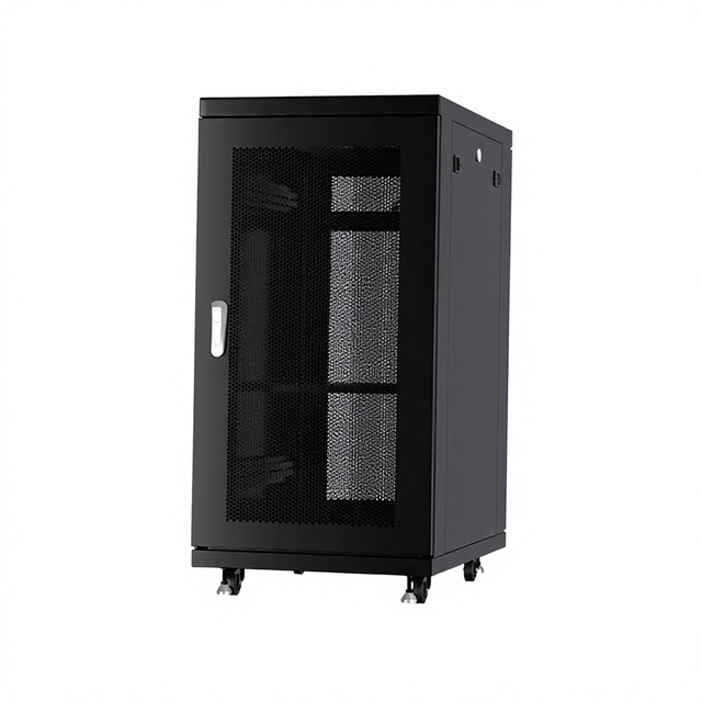 Heavy Duty 18U Server Rack Cabinet 600*800mm SPCC Steel 19'' Standard IT Equipment Rack for Network Switch Room