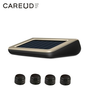 CAREUD Wholesales TPMSソーラーパワーワイヤレスセンサー自動車用タイヤ空気圧モニタリングアラームカー - Product Image 4