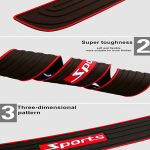 Jdm Racing Culture-parachoques trasero Universal de <span class=keywords><strong>goma</strong></span> para <span class=keywords><strong>coche</strong></span>, Tira protectora para <span class=keywords><strong>maletero</strong></span>, 90cm - Product Image 5