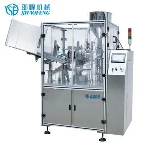 Lotion cream toothpaste plastic aluminium tube filling and sealing machine liquid cosmetics filler and sealer machine