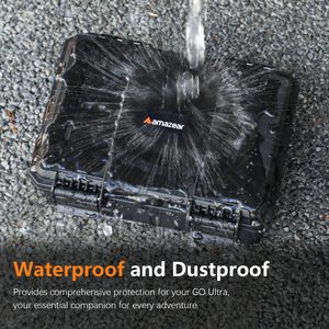 Étui de protection Amazear pour Insta360 GO Ultra, boîte de rangement anti-poussière et antichoc avec compartiments organisés pour l'ensemble complet - Product Image 2