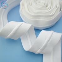 Bande élastique en nylon tricoté noir et blanc de 3 cm, 4 cm, 5 cm, protection de l'environnement, textile de maison, cordon de serrage, accessoire de ceinture