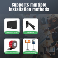Sistema de Reserva de Salas de Reuniones y Conferencias con Montaje en Pared, Control por Tablet Rockchip con Wi-Fi, RJ45, POE y Lector NFC