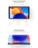 Redmi Pad SE 8 6+128GB EU, Procesador Qualcomm de Cuatro Núcleos, Pantalla Táctil, Carga Rápida, Android, Entretenimiento, Wi-Fi, Nuevo USB-C