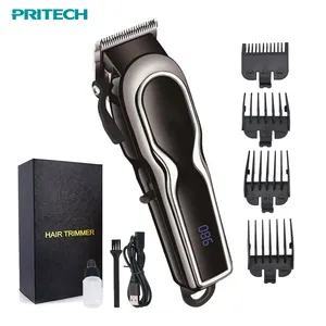 PRITECH Hot Sale Powerful Motor Hair Cut Machine Barbershop Hair Trimmer Electric Professional Hair Clipper