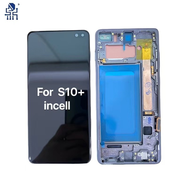 For Samsung Note 8 9 10 20U Mobile LCD Touch Screen Frame Replacement Compatible with S8 S9 S10 S20 S21 S22 S23 Ultra & Z Flip 3
