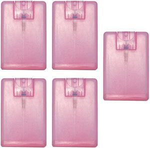 Hot Sale Plastic Credit Card Shape 20ml <b>Perfume</b> <b>Spray</b> <b>Bottle</b> with Screen Printing and Pump Sprayer - Product Image 1