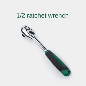 Ensemble professionnel de 28 clés à douilles et outils combinés à cliquet en acier au chrome-vanadium pour la réparation automobile et l'entretien des véhicules - Product Image 3