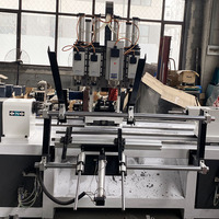 Tour à bois CNC automatique YD 1530 7T à 4 broches pour la fabrication de pieds de table, le travail du bois et la tournage de bols