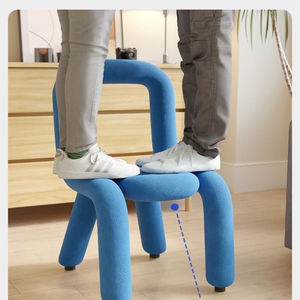 Chaise de salle à manger décontractée créative au design nordique moderne Chaise de salon adaptée à la salle à manger et au salon - Product Image 4