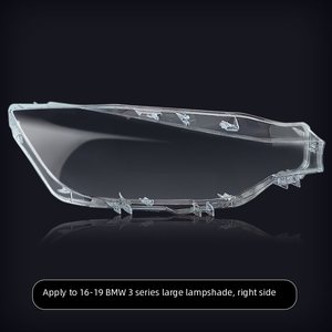 Repuestos de Lentes para Automóviles, 1 Par de Cubiertas de Lentes para Faros Delanteros para <span class=keywords><strong>BMW</strong></span> <span class=keywords><strong>Serie</strong></span> <span class=keywords><strong>3</strong></span> 2016 <span class=keywords><strong>2017</strong></span> 2018 F30 F31, Carcasa de Cristal Transparente para Faros - Product Image 2