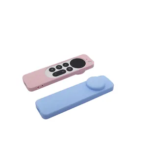 The hot-selling 2-in-1 silicone remote control case is lost-proof and waterproof for apple tv 4k