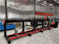 TJ-6000mm tube en acier à bas prix CNC plasma cutter prix de la machine de découpe laser