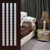 Puertas plegables pvc Porte en verre Portes pliantes en PVC