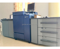 Konica Minolta BizhubPress C1100/C1085 Photocopieuse couleur A3 remise à neuf de haute qualité d'occasion Fonction fax pour un usage professionnel
